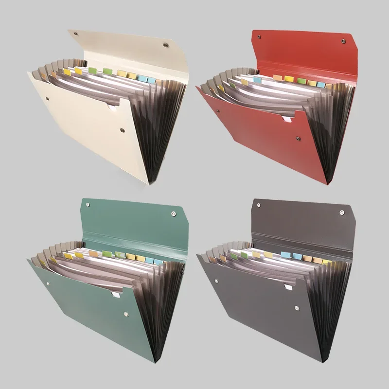 13칸 A4 사이즈 확장형 파일 정리함, 아코디언식 문 - Expandable Accordion File Folder 13 Pockets 리뷰 및 가격