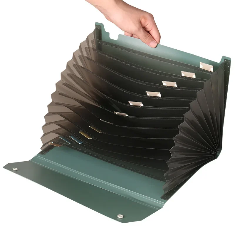 13칸 A4 사이즈 확장형 파일 정리함, 아코디언식 문 - Expandable Accordion File Folder 13 Pockets 리뷰 및 가격