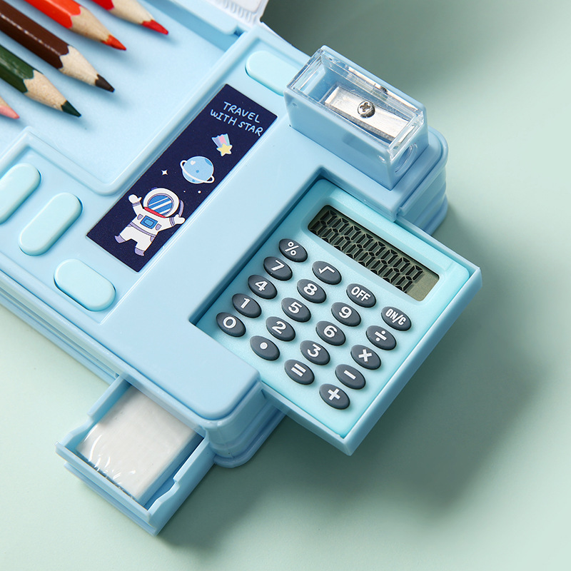 창의적인 다기능 플라스틱 문구 상자 (계산기 포함) 양 - Scientific Calculator For Secondary School 리뷰 및 가격