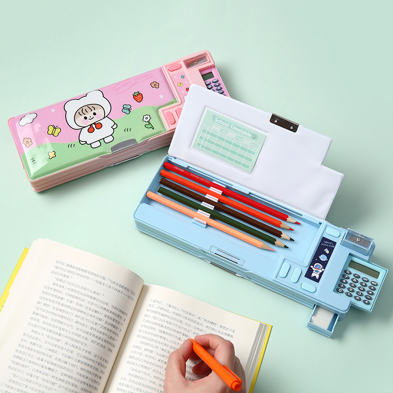 창의적인 다기능 플라스틱 문구 상자 (계산기 포함) 양 - Scientific Calculator For Secondary School 리뷰 및 가격