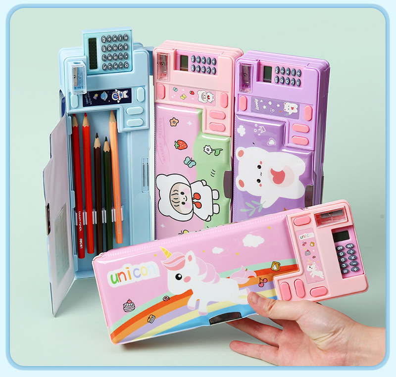 창의적인 다기능 플라스틱 문구 상자 (계산기 포함) 양 - Scientific Calculator For Secondary School 리뷰 및 가격