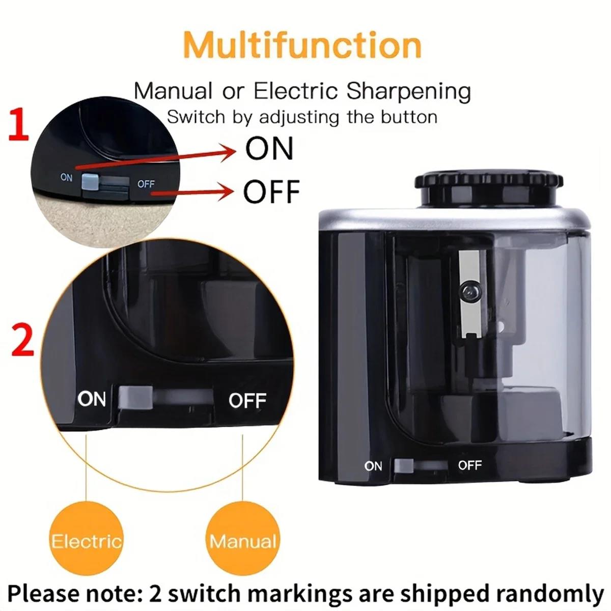 자동 연필깎이 데스크탑 전기 연필깎이 6mm-8mm 휴 - Electric Pencil Sharpener Usb 리뷰 및 가격